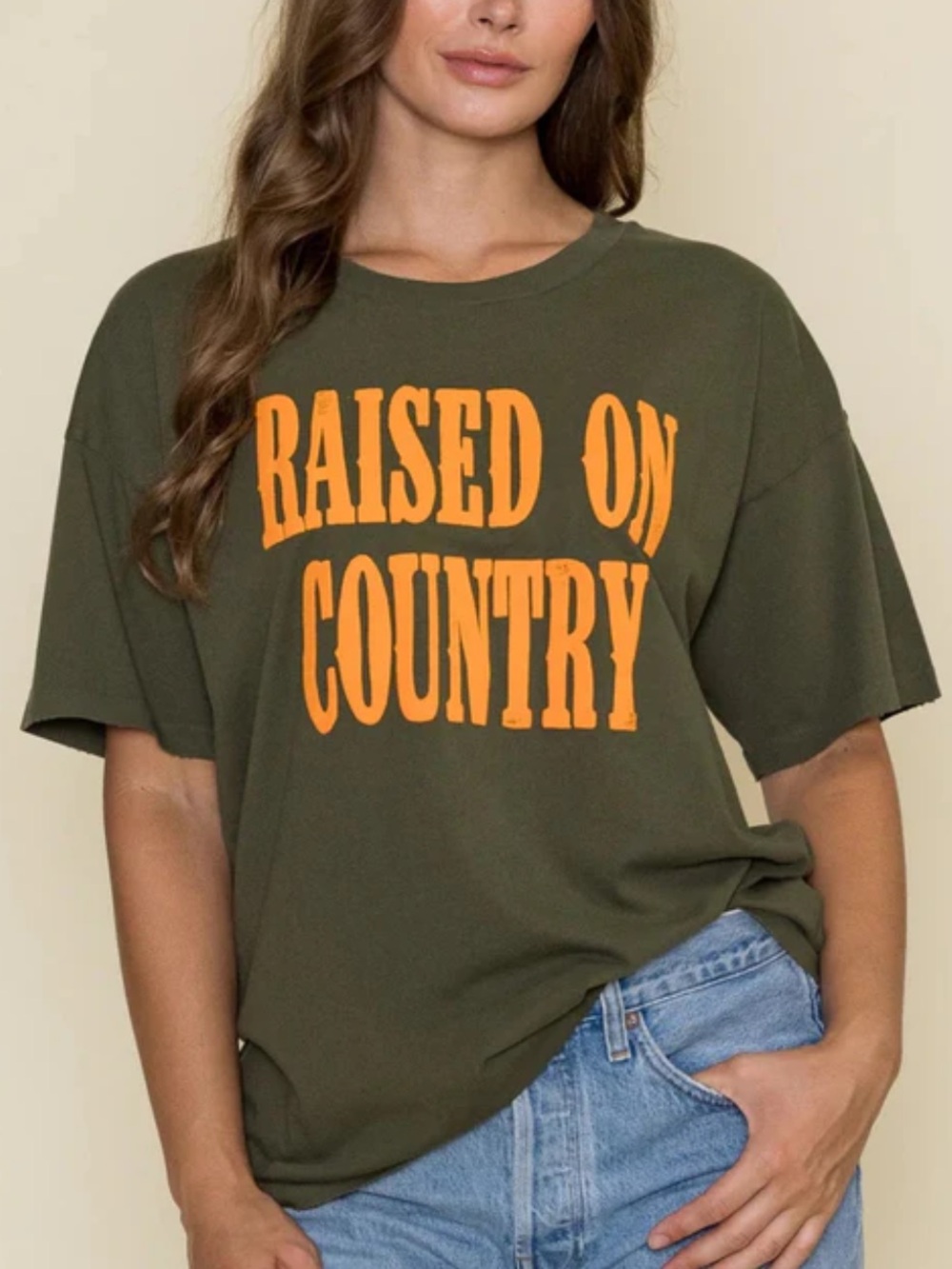 DAYDREAMER | Raised on Country Merch Tee | S